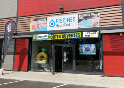 PHS Rochefort : bâches Journées portes ouvertes