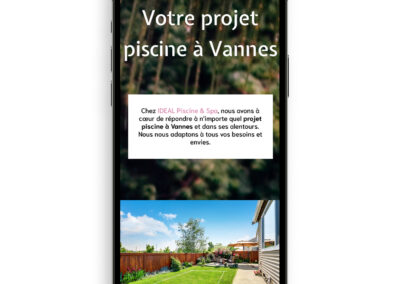 PHS Vannes : site vitrine